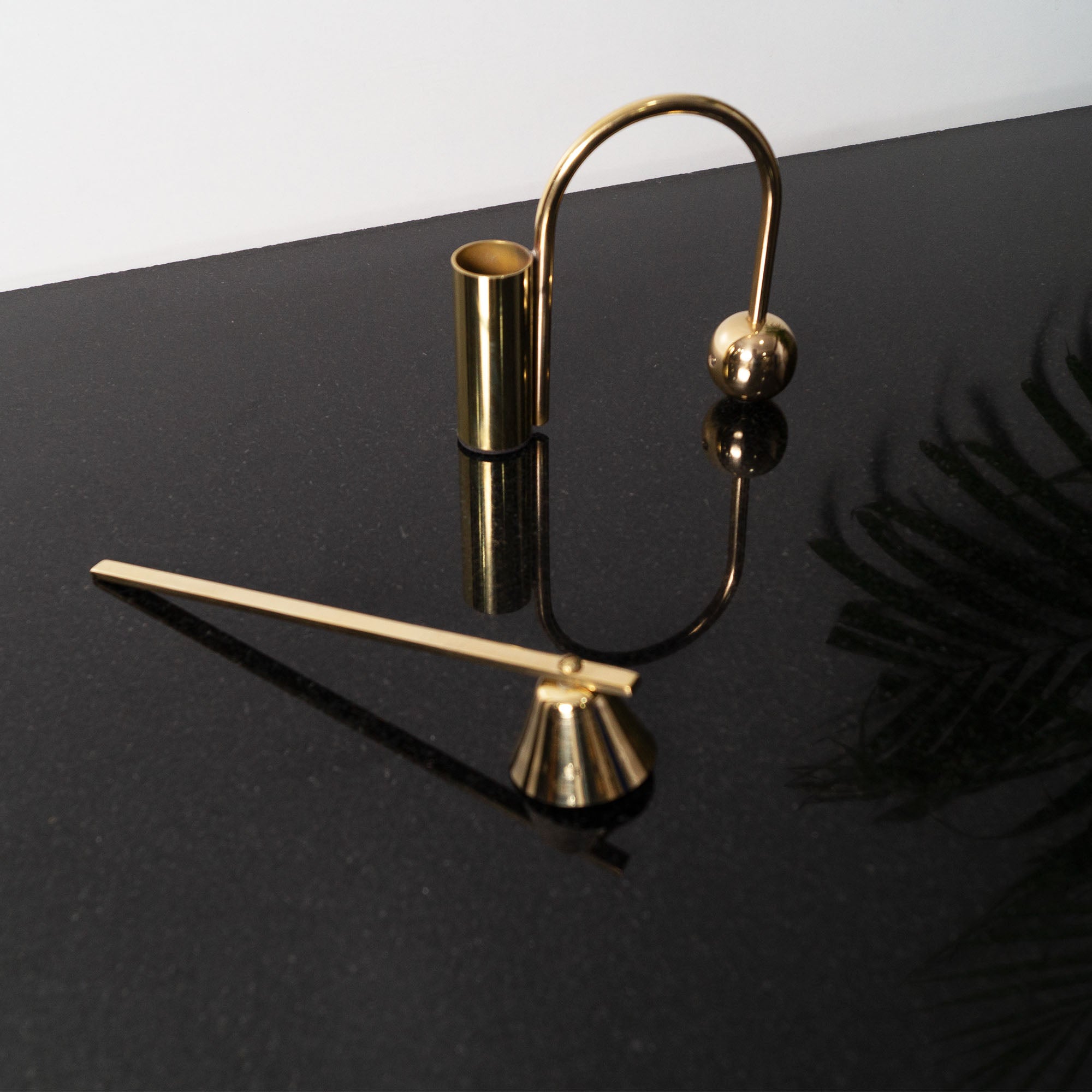 brass candle holder