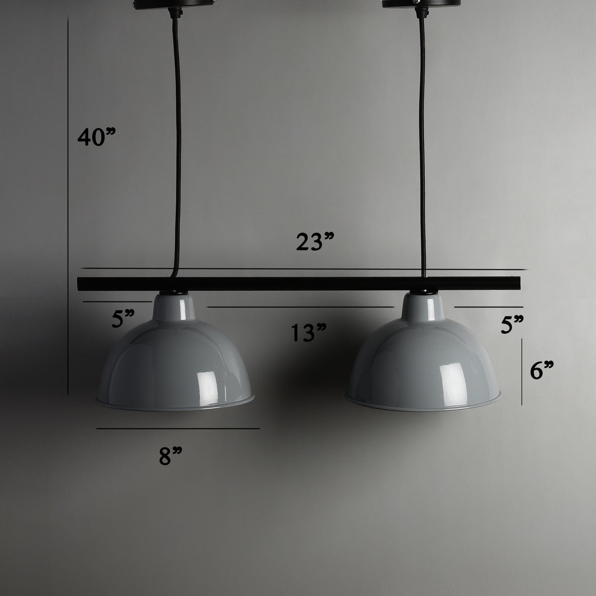 CLR118 OVER DINING HANGING LIGHT – The Black Steel
