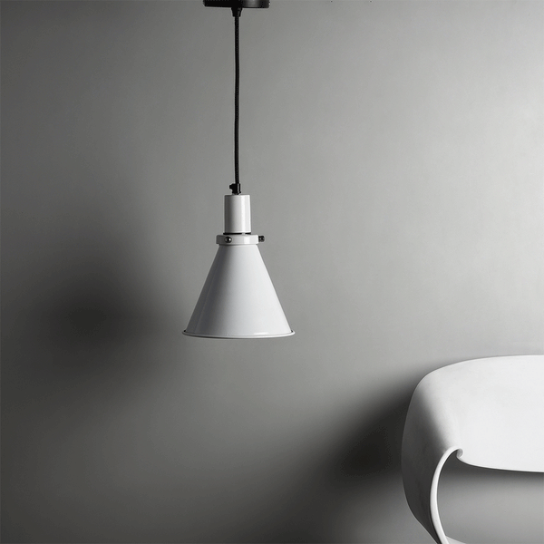 Hanging lamp white