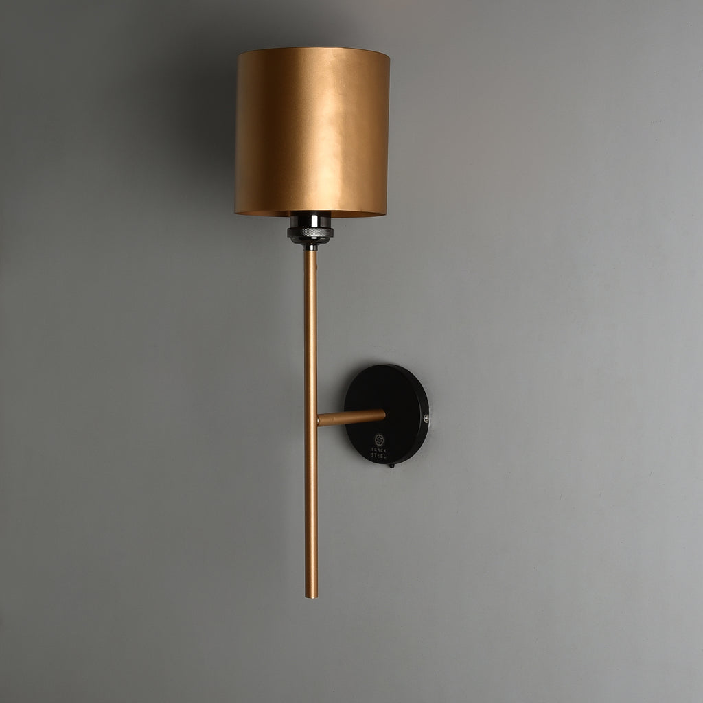 CWS148 Hand Carved Metal Wall Lamp