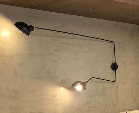 Swivel Industrial Wall Lamp