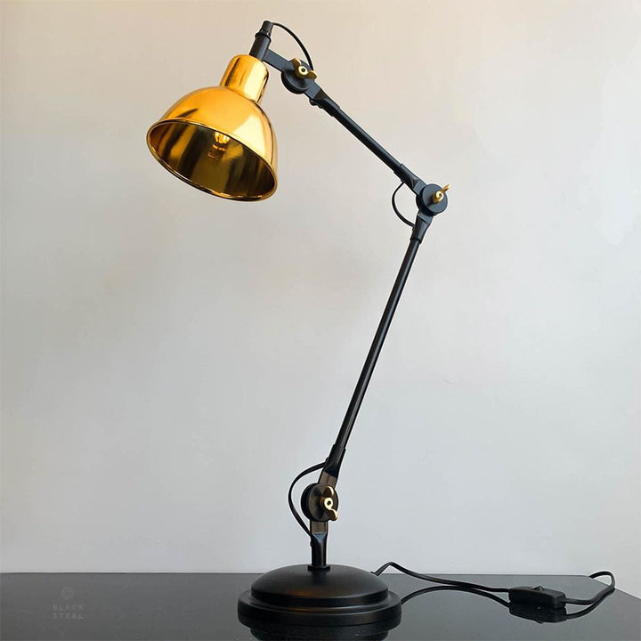 Age Of Gold Luxury Desk Lamp - The Black Steel