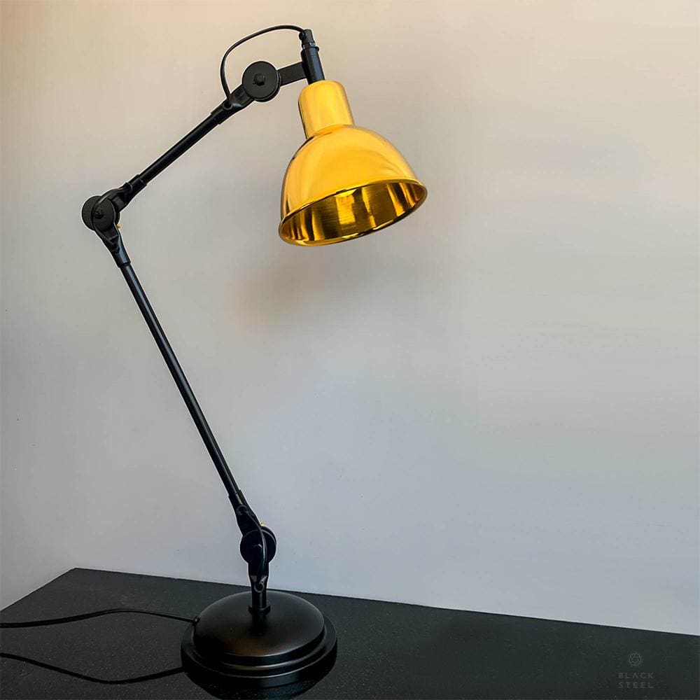 Age Of Gold Luxury Desk Lamp - The Black Steel
