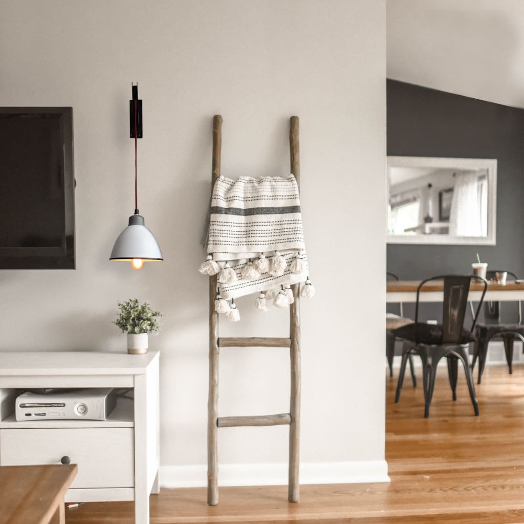 Applique Métal Whitesmoke Wall Hanging Lamp - The Black Steel