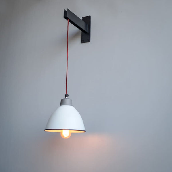 Applique Métal Whitesmoke Wall Hanging Lamp - The Black Steel