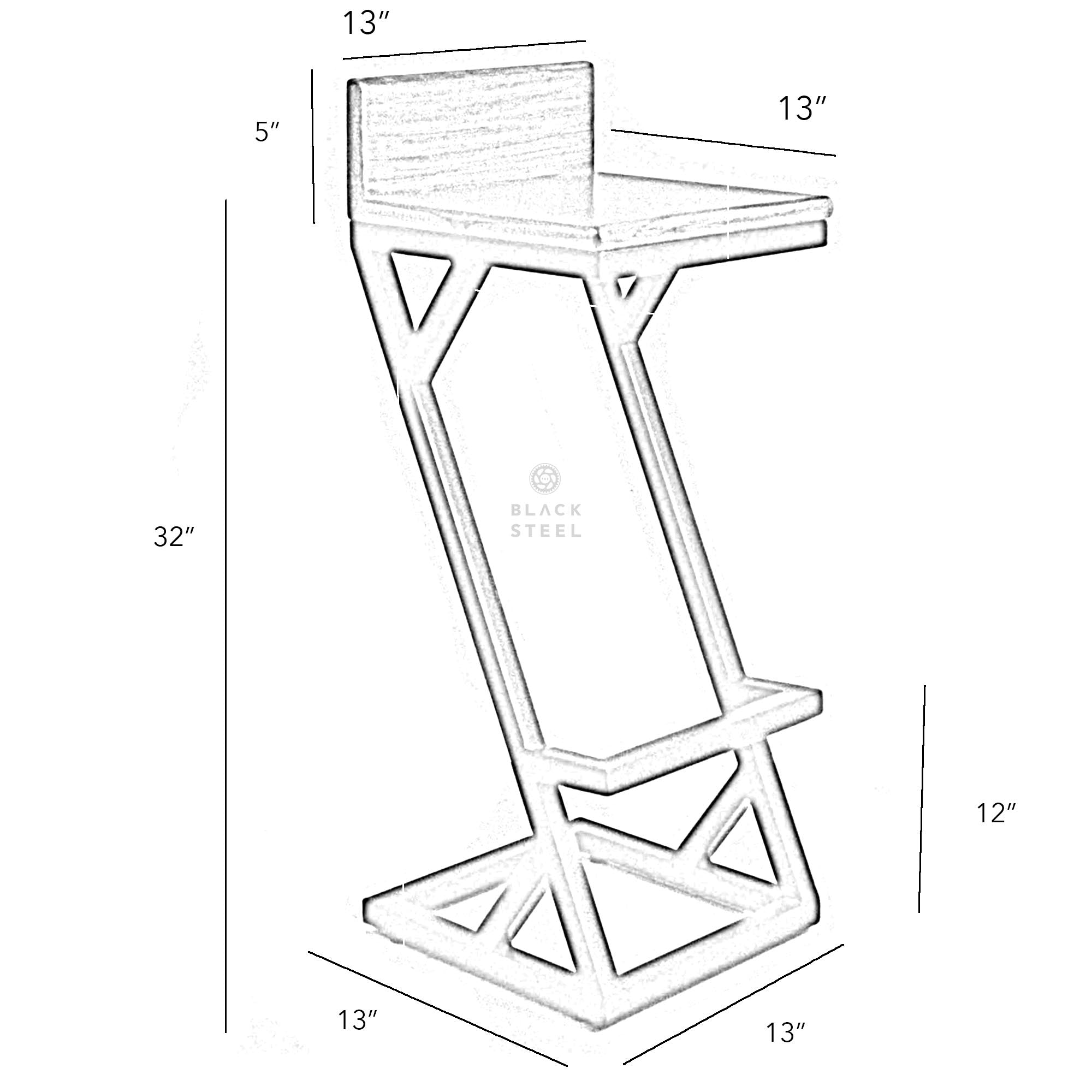CFR007 Industrial Bar Stool