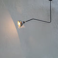Beale 25Degrees Grey Concrete Lamp - The Black Steel