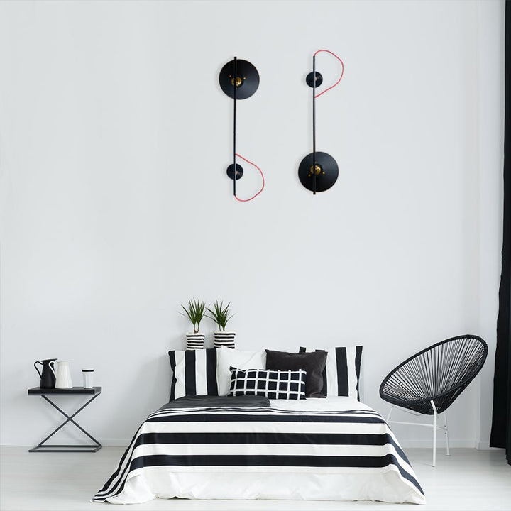 FSW202 Bedroom Wall Lamp - The Black Steel