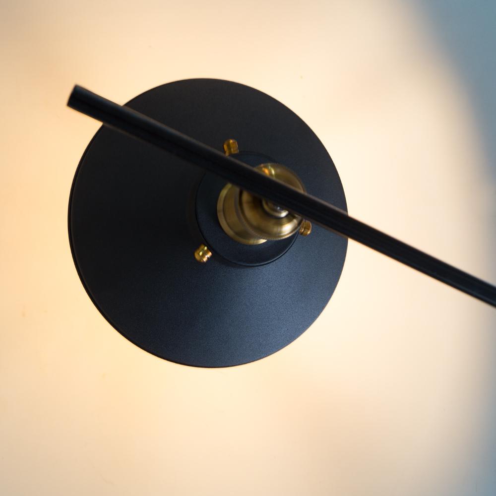 FSW202 Bedroom Wall Lamp - The Black Steel