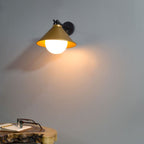 Bohemian Loft Interior Wall Sconce In Gold - The Black Steel