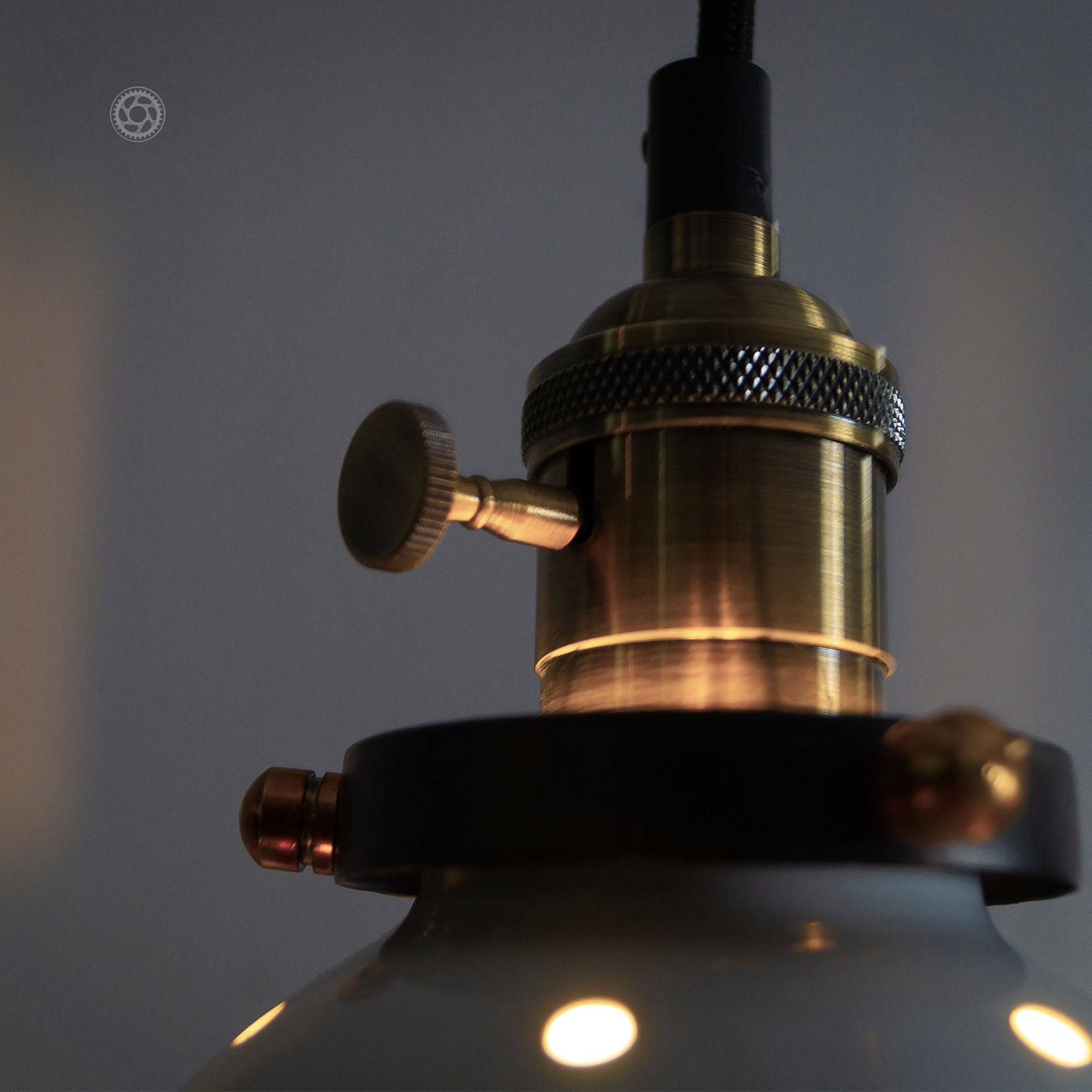 DMR 101 Modern Retro Ceiling Hanging Lamp - The Black Steel