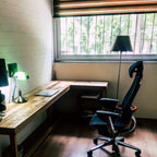 Classic Banker Style Desk Lamp - The Black Steel