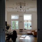 Classic Edison Lights 8 Heads Industrial Style Chandelier - The Black Steel