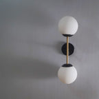 modern glass wall sconce