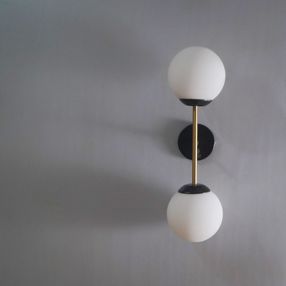 modern glass wall sconce