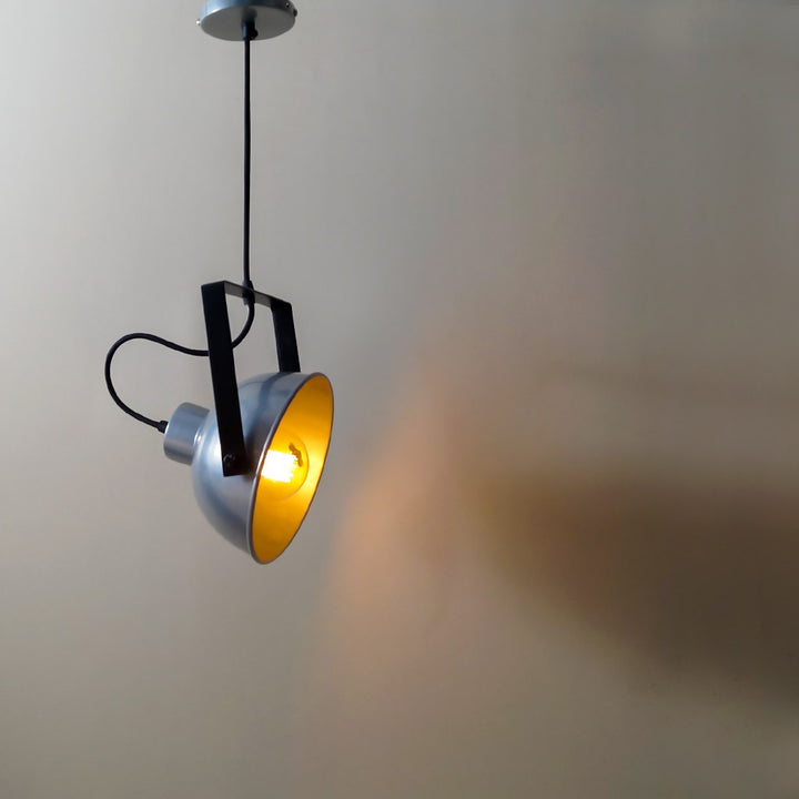 UNIQUE SPOT LIGHT GREY HANGING LAMP FXITURE MODERN CEILING PENDANT
