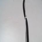 FLH109 Orchard Frosted Glass Black 13 Inch Pendant Ceiling Light - The Black Steel