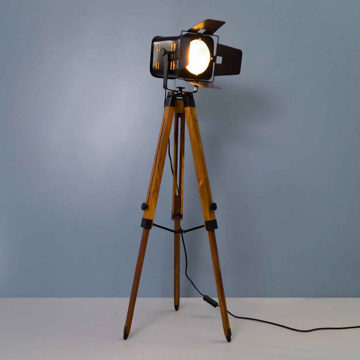 INC3 Tripod Floor Lamp - The Black Steel