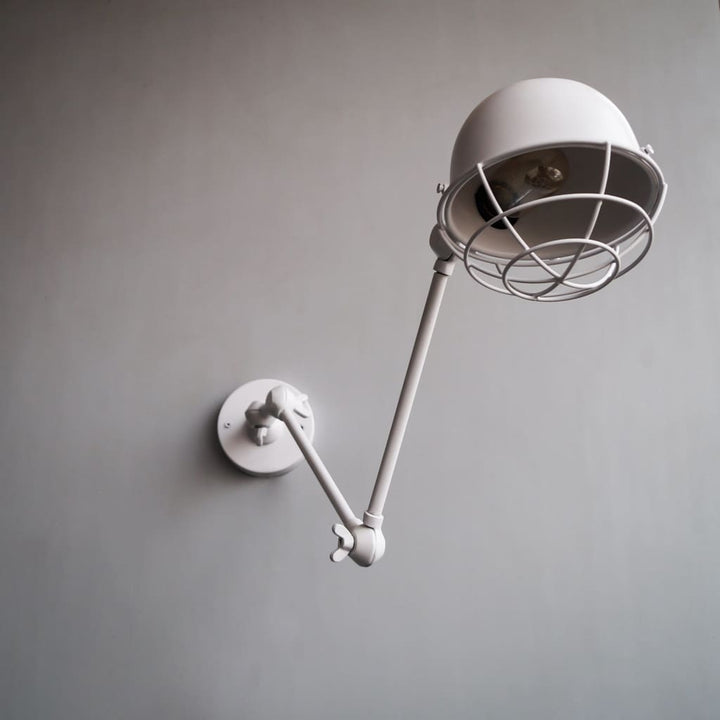 white wall lamp industrial