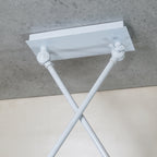 FLH103 Contemporary Scandi Two-Arm Ceiling Light Fixture - The Black Steel