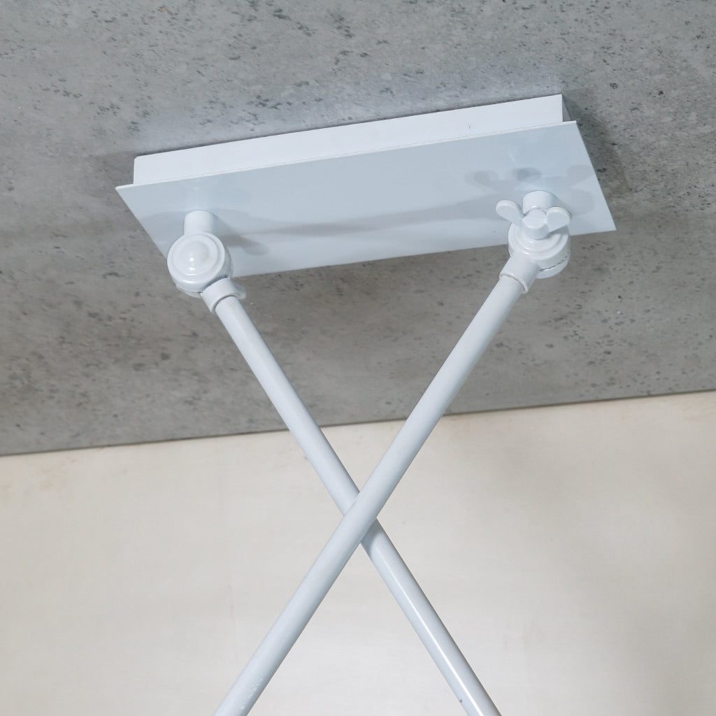 FLH103 Contemporary Scandi Two-Arm Ceiling Light Fixture - The Black Steel