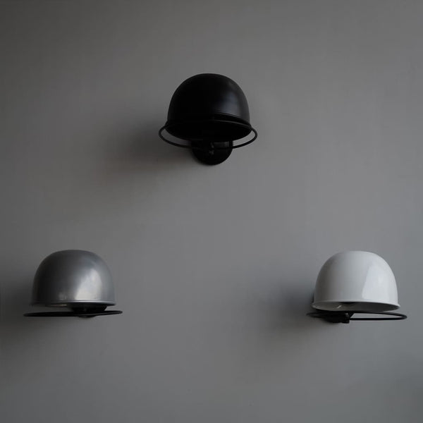 Quebec Metal Wall Light Chic Scandinavian Interior Design - The Black Steel