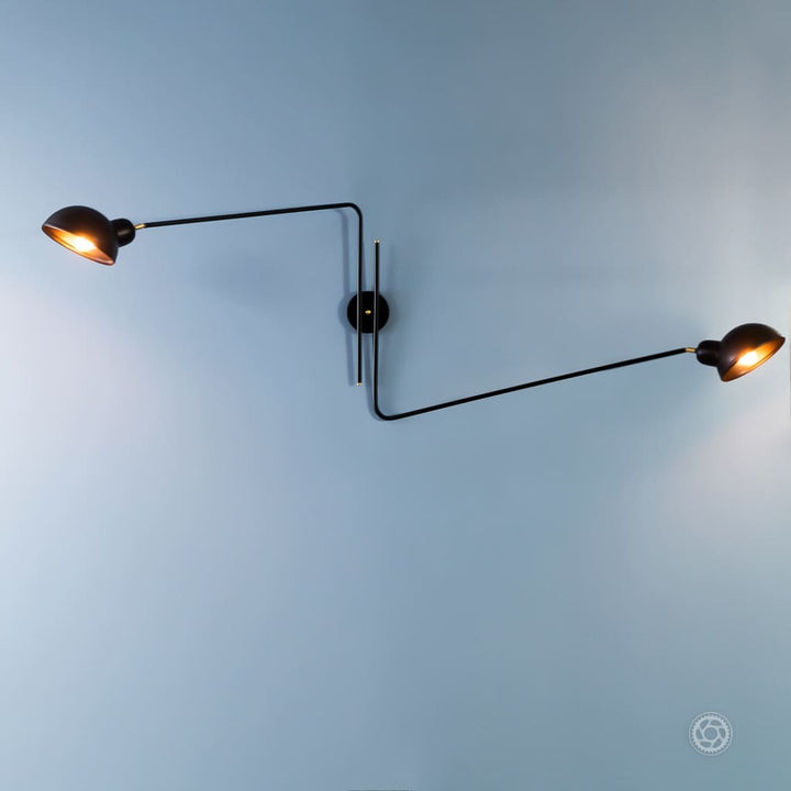 Repertoire Black Wall Lamp - The Black Steel