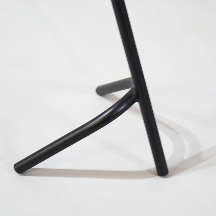 iron frame side table
