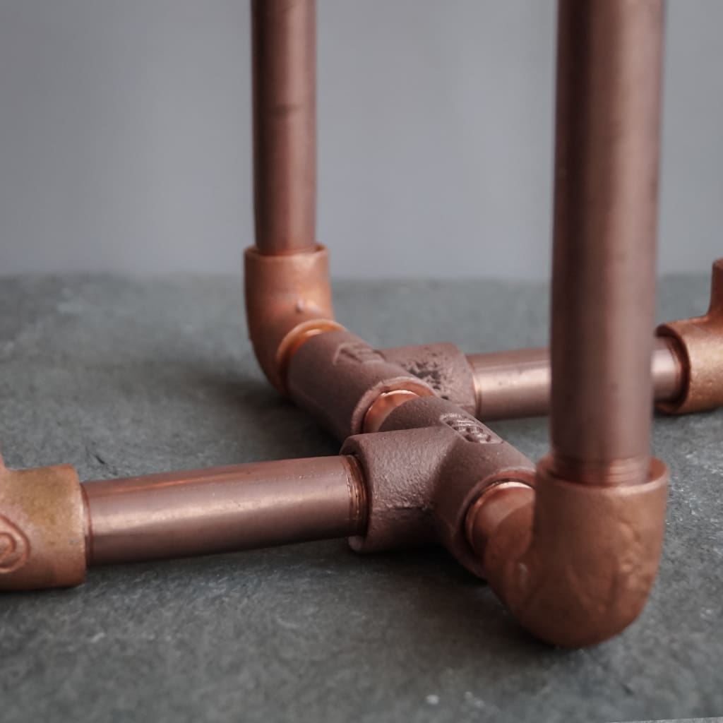 Stanchion Industrial Pipe Candle Holder - The Black Steel