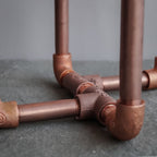 Stanchion Industrial Pipe Candle Holder - The Black Steel