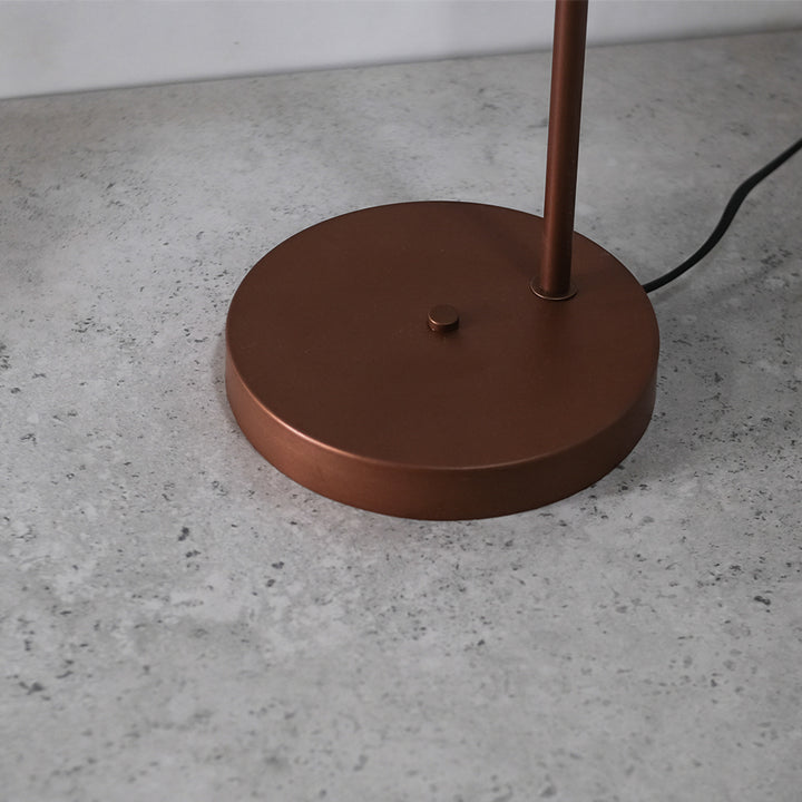 study table base copper lamp