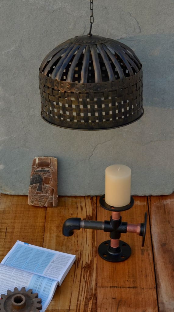 The Color Switch - Candle Holder - The Black Steel