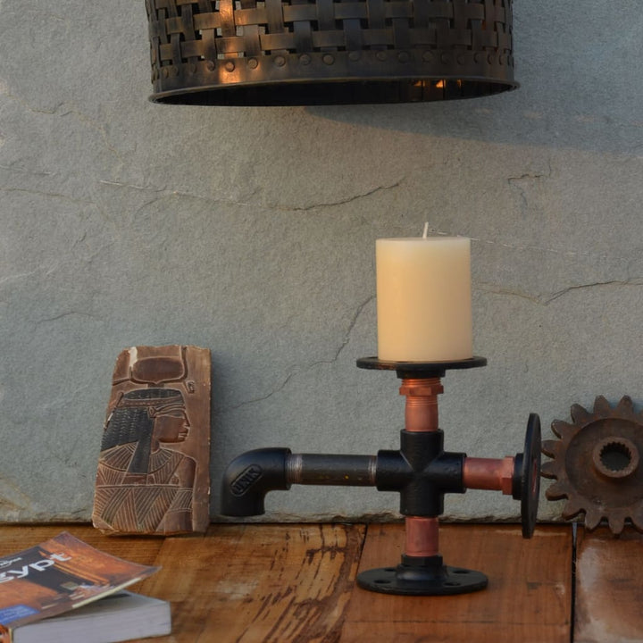 The Color Switch - Candle Holder - The Black Steel