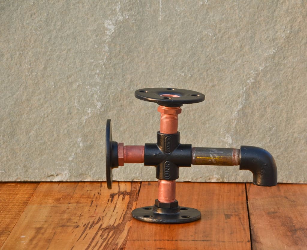 The Color Switch - Candle Holder - The Black Steel