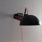 Warsai Scissor Arm Light for Wall and Ceiling - The Black Steel
