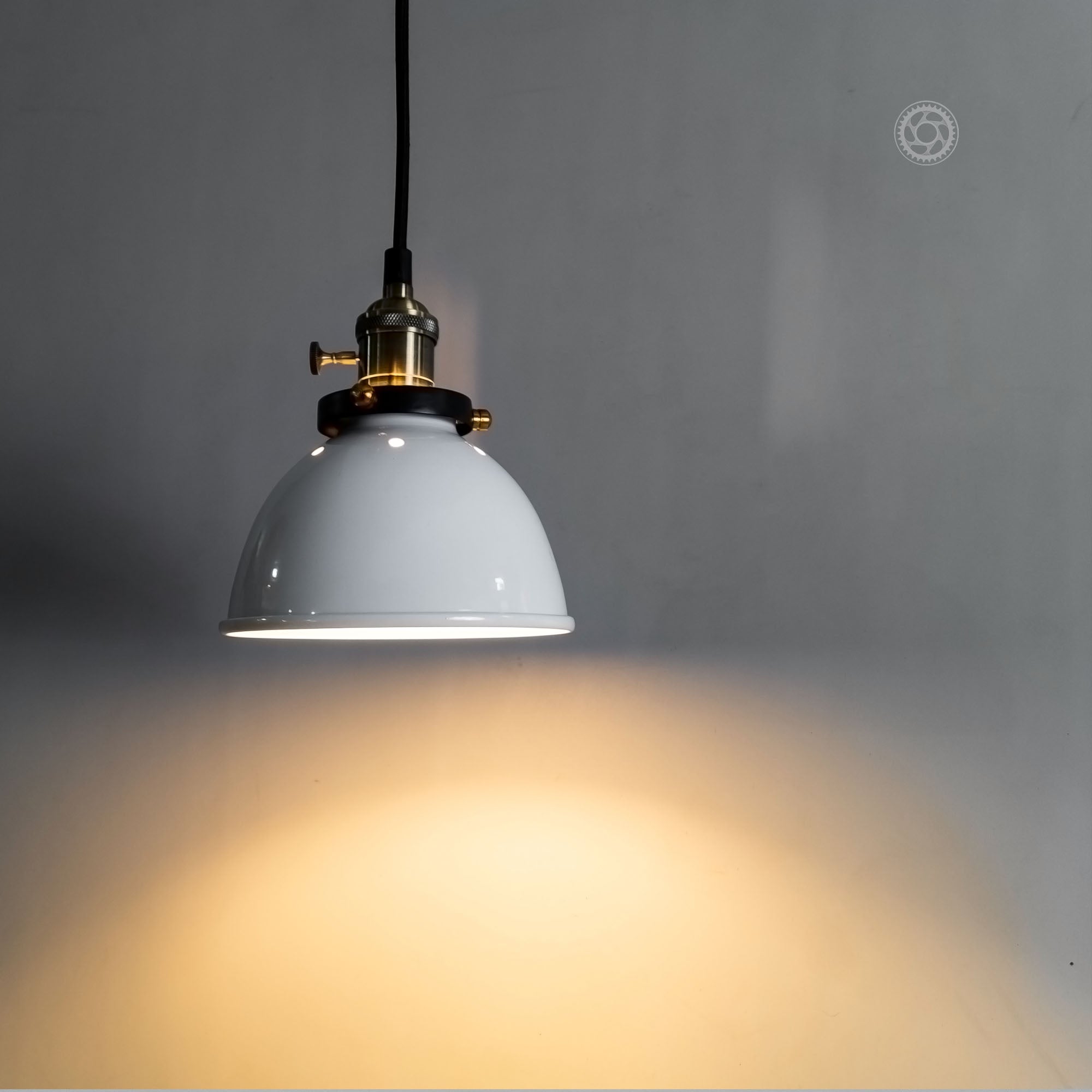 DMR 101 Modern Retro Ceiling Hanging Lamp - The Black Steel